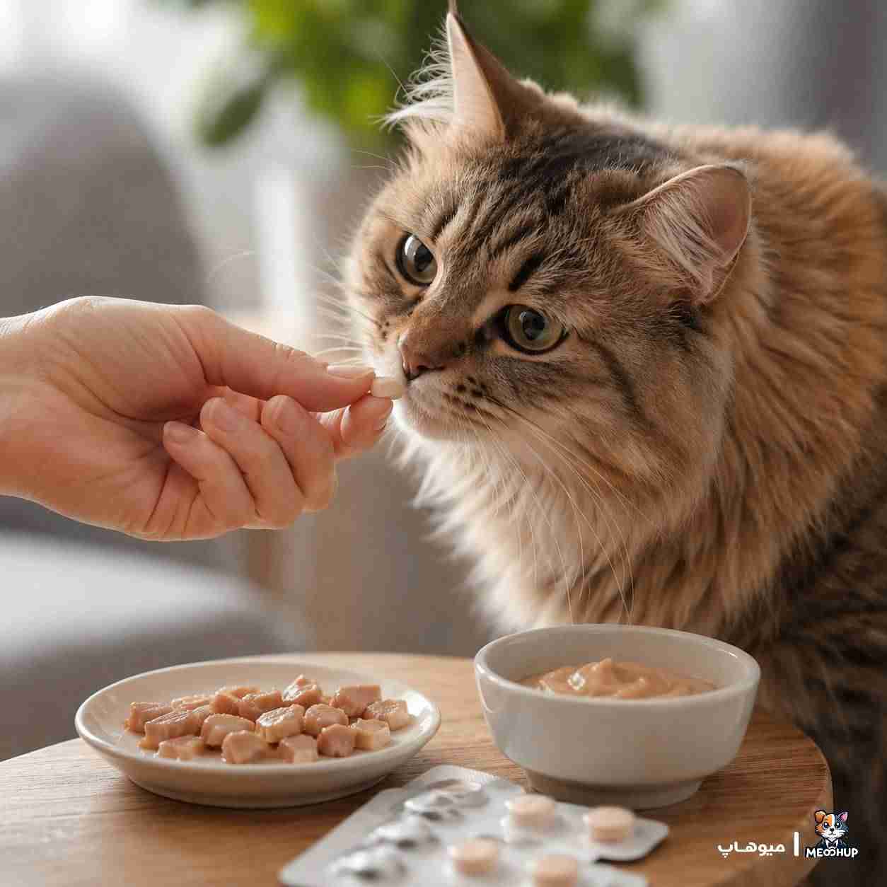 چطوری به گربه ام قرص بدم؟ (3 روش کاربردی و ساده)