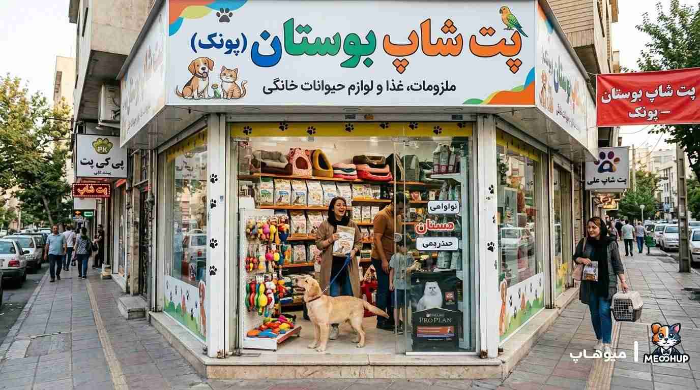 بهترین پت شاپ در پونک