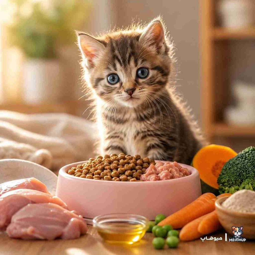 بهترین غذا برای بچه‌گربه چه ویژگی‌هایی دارد؟