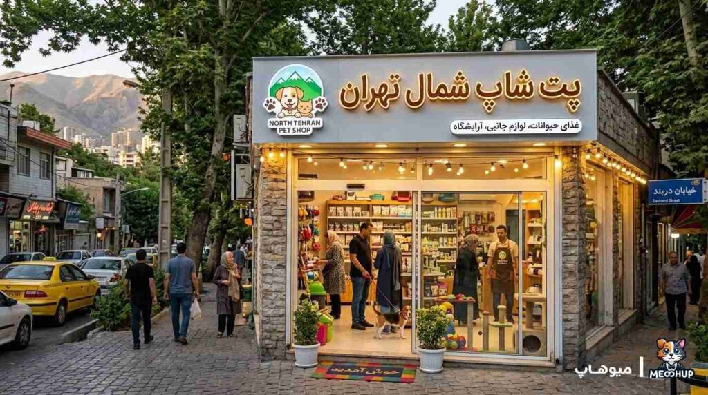 پت شاپ در شمال تهران