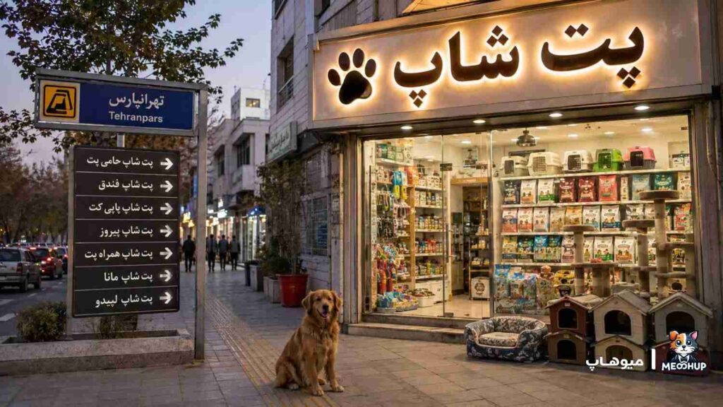 لیست کامل بهترین پت شاپ در تهرانپارس ( آپدیت1405| اطلاعات کامل)