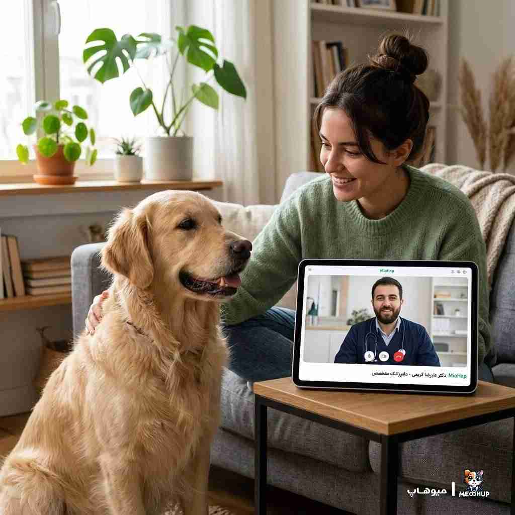 مزایای مشاوره دامپزشک آنلاین در میوهاپ