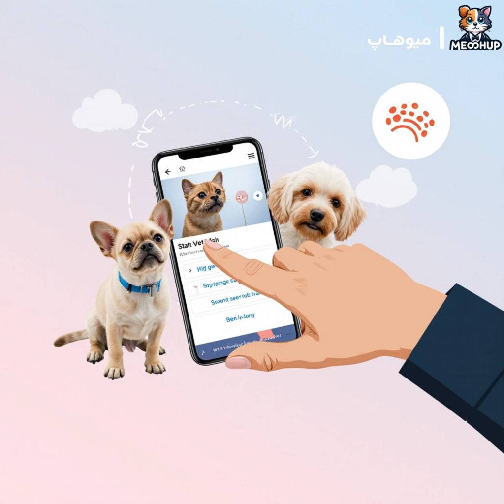 چطور ویزیت آنلاین دامپزشکی بگیری؟