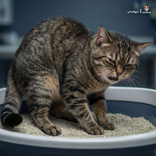 خون در ادرار گربه نشانه چیست و چرا اتفاق میافتد؟