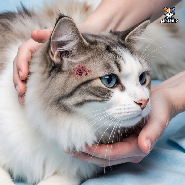 علائم قارچ پوستی گربه