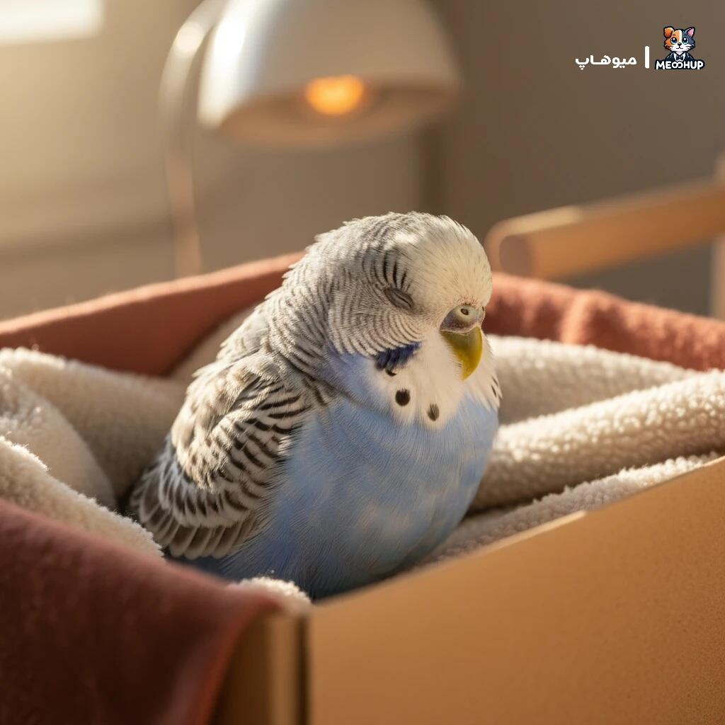 درمان خانگی ایمن برای لرزش بدن پرنده (فقط اقدامات اولیه)