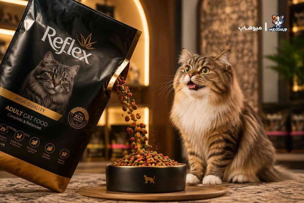 غذای خشک رفلکس برای گربه