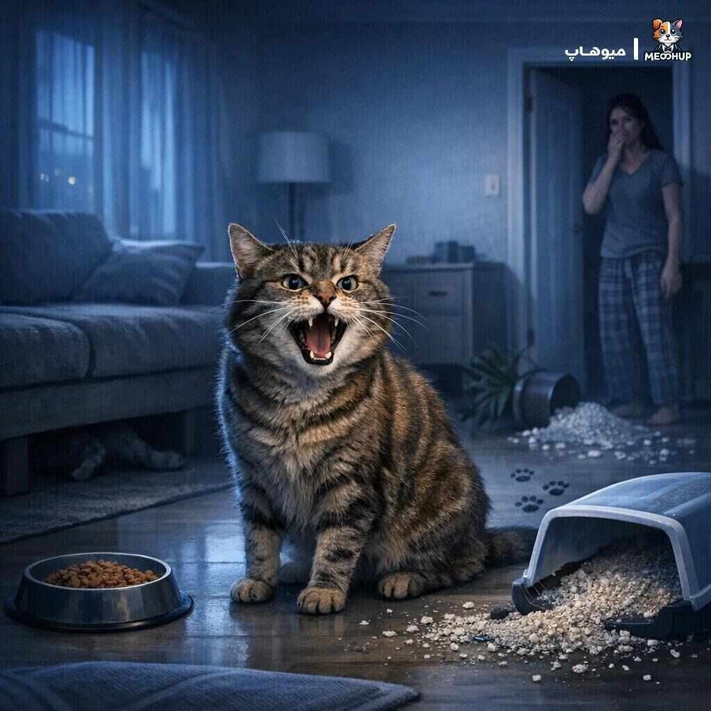بهداشت دهان و دندان گربه