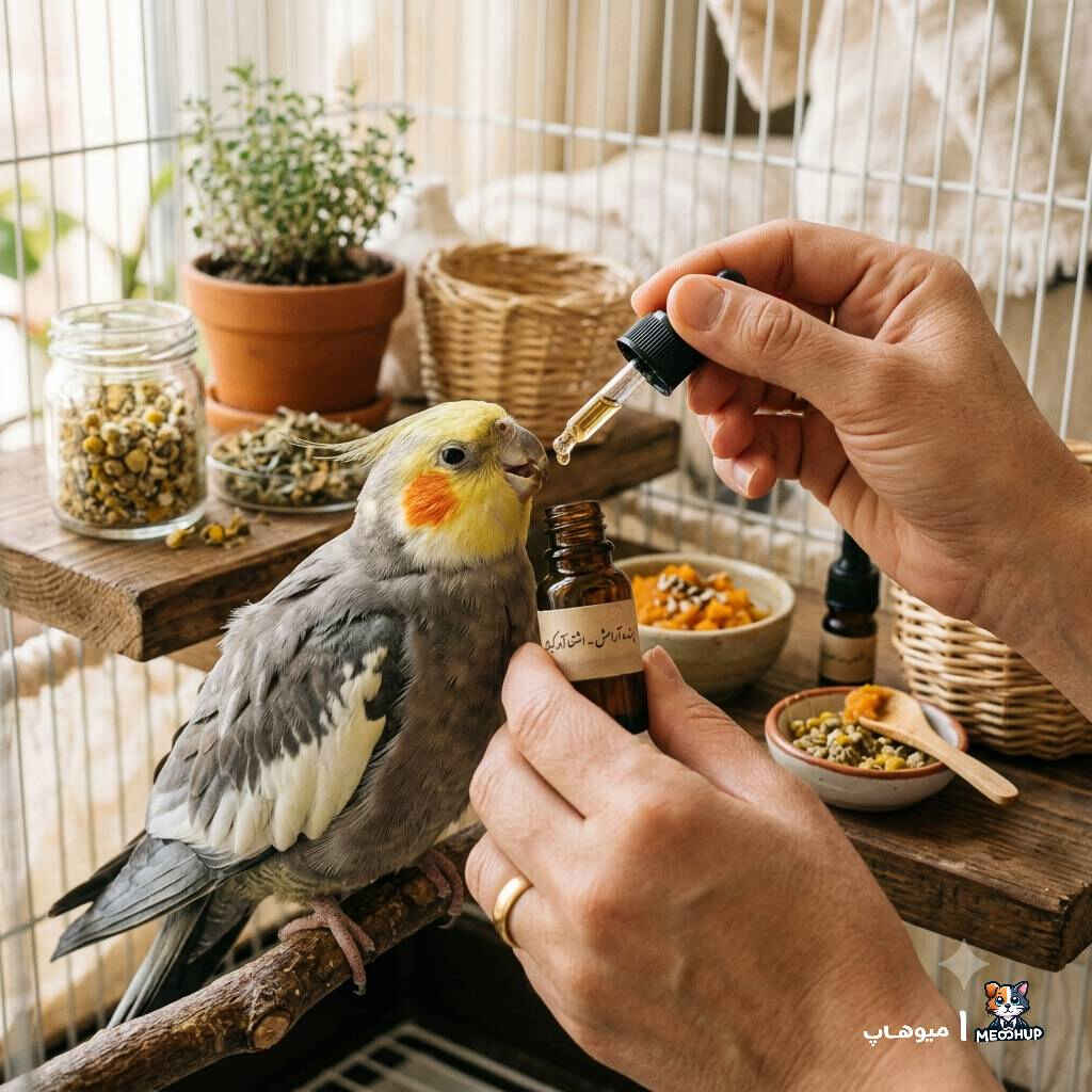 درمان خانگی بیاشتهایی پرنده (فقط در موارد ایمن)