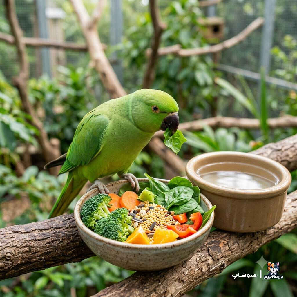 اصلاح رژیم غذایی (برای تقویت ریشه پرها)